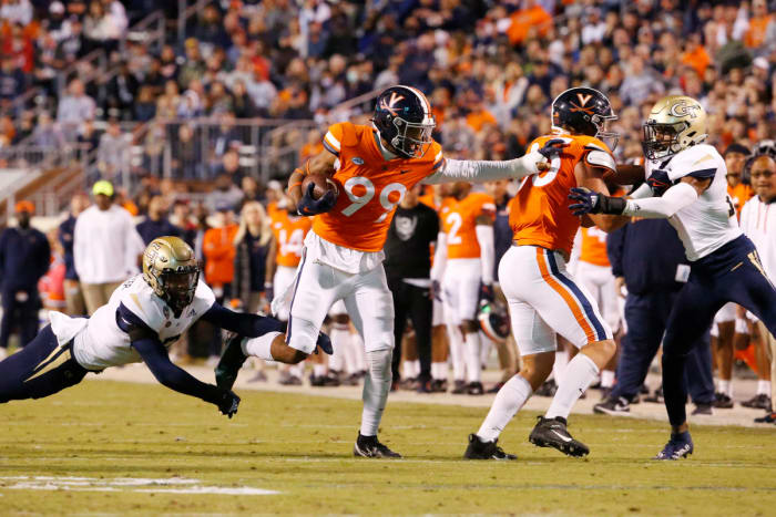 Virginia Wide Receiver Keytaon Thompson